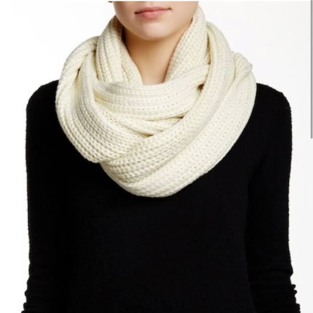 2 JCrew cashmere infinity scarves